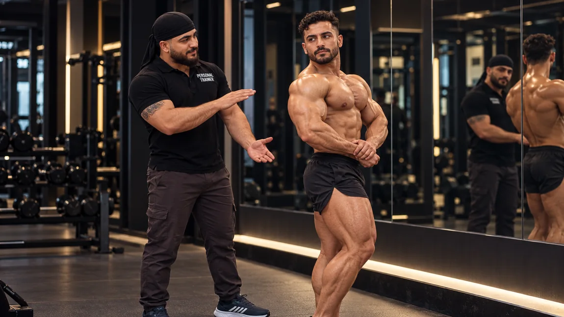 Bodybuilding & Physique training concept