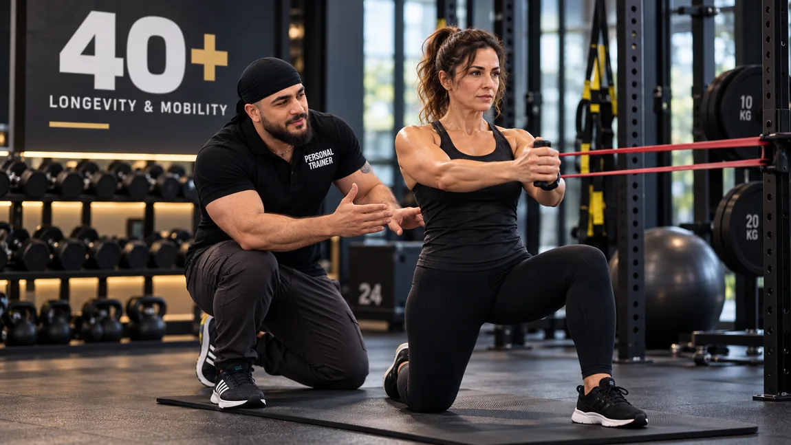 40+ Longevity & Mobility training concept
